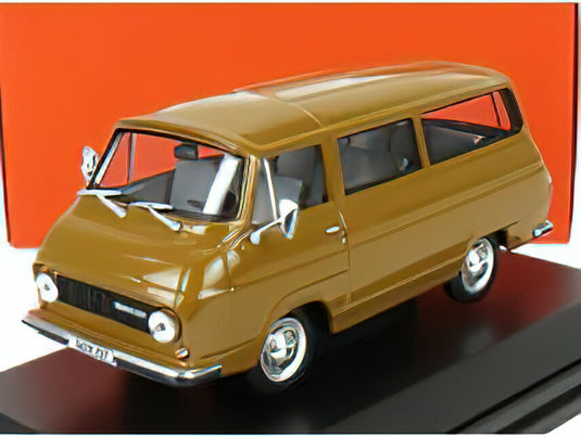 SKODA 1203 MINIBUS 1974 LIGHT BROWN/ABREX 1/43ミニカー