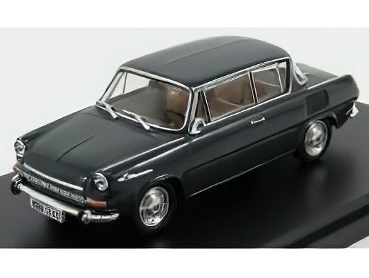 SKODA 1100 MBX 2-DOOR 1969 DARK GREY/ABREX 1/43ミニカー