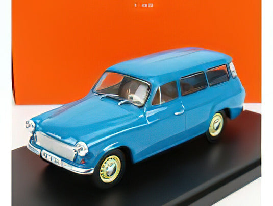 SKODA 1202 SW STATION WAGON 1964 BLUE/ABREX 1/43ミニカー