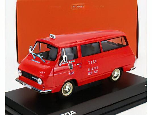 SKODA 1203 MINIBUS TAXI 1974 RED/ABREX 1/43ミニカー