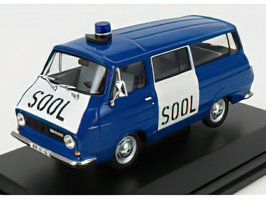 SKODA 1203 MINIBUS SOOL 1974 BLUE WHITE/ABREX 1/43ミニカー