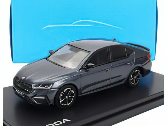 SKODA OCTAVIA IV RS 2020 BLUE GREY MET/ABREX 1/43ミニカー