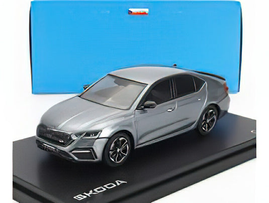 SKODA OCTAVIA IV RS 2020 BLUE GREY MET/ABREX 1/43ミニカー