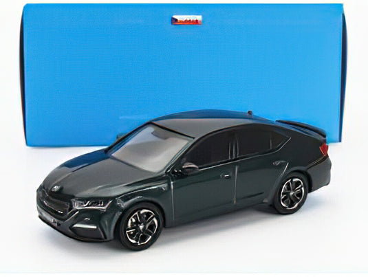 SKODA OCTAVIA IV RS 2020 GREEN MET/ABREX 1/43ミニカー