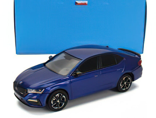 SKODA OCTAVIA IV RS 2020 BLUE MET/ABREX 1/43ミニカー