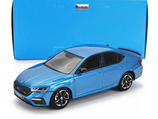 SKODA OCTAVIA IV RS 2020 BLUE MET/ABREX 1/43ミニカー