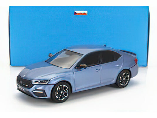 SKODA OCTAVIA IV RS 2020 LIGHT BLUE MET/ABREX 1/43ミニカー