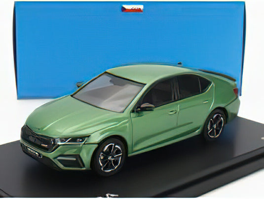 SKODA OCTAVIA IV RS 2020 GREEN MET/ABREX 1/43ミニカー