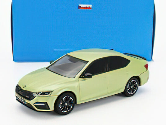 SKODA OCTAVIA IV RS 2020 LIGHT GREEN MET/ABREX 1/43ミニカー