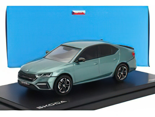SKODA OCTAVIA IV RS 2020 LIGHT GREEN/ABREX 1/43ミニカー