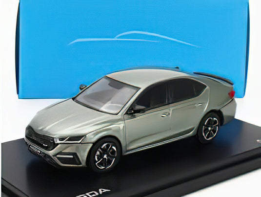 SKODA OCTAVIA IV RS 2020 LIGHT GREEN MET/ABREX 1/43ミニカー