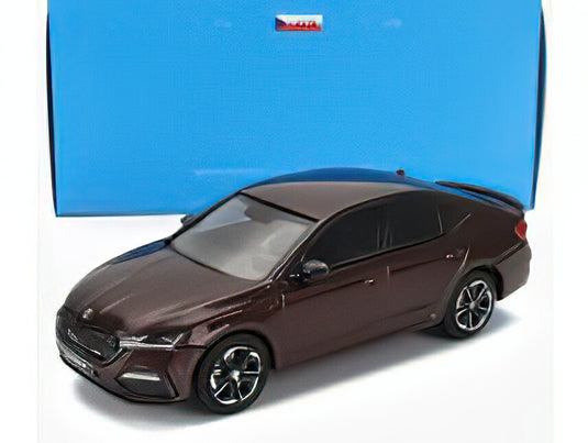 SKODA OCTAVIA IV RS 2020 BORDEAUX MET/ABREX 1/43ミニカー