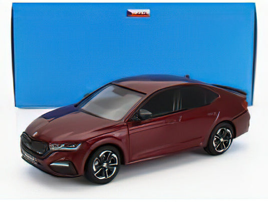SKODA OCTAVIA IV RS 2020 RED MET/ABREX 1/43ミニカー