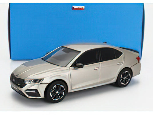 SKODA OCTAVIA IV RS 2020 LIGHT BEIGE MET/ABREX 1/43ミニカー