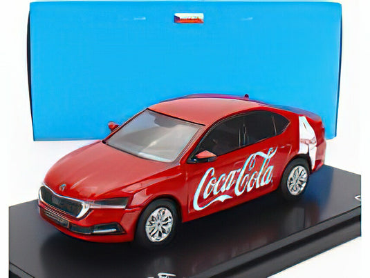 SKODA OCTAVIA IV COCA-COLA 2020 RED/ABREX 1/43ミニカー