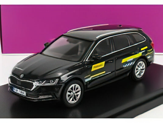 SKODA OCTAVIA IV COMBI SW STATION WAGON FANUC ROBOTICS 2020 BLACK/ABREX 1/43ミニカー