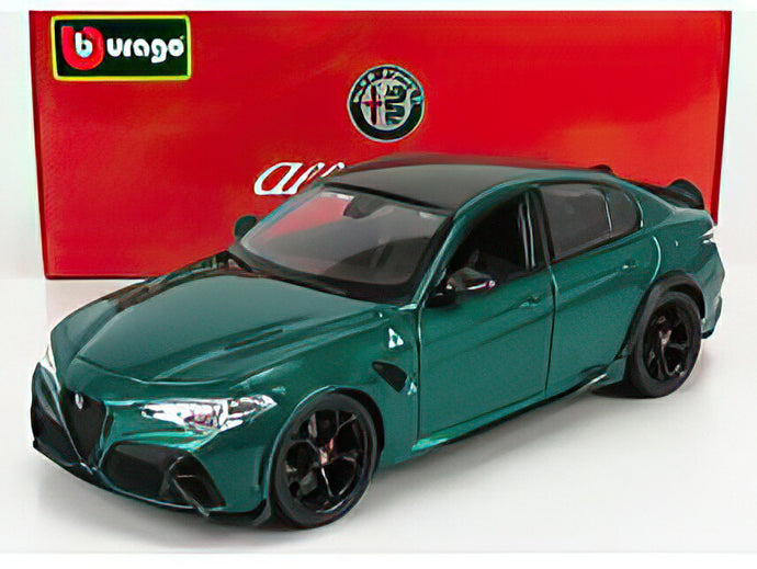 ALFA ROMEO  GIULIA GTA 2020  VERDE MONTREAL  GREEN MET/BBurago 1/18ミニカー 海外限定