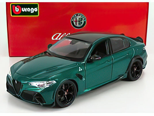 ALFA ROMEO  GIULIA GTA 2020  VERDE MONTREAL  GREEN MET/BBurago 1/18ミニカー 海外限定