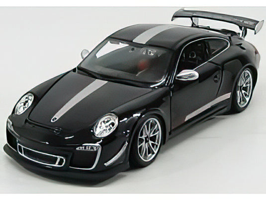 PORSCHE  911 9972 GT3 RS 4.0 COUPE 2012  BLACK SILVER/BBurago 1/18ミニカー