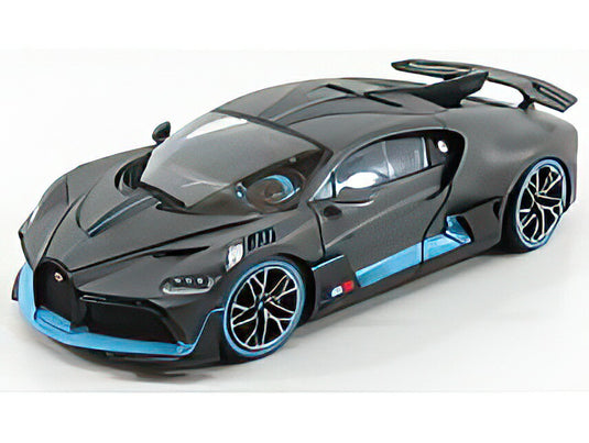 BUGATTI  DIVO 2018  MATT GREY LIGHT BLUE/BBurago 1/18ミニカー