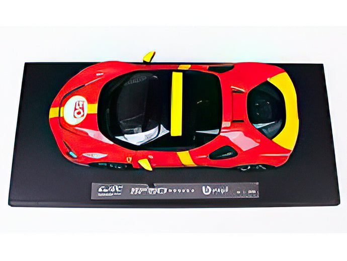 【予約】2025年発売予定FERRARI  SF90 STRADALE HYBRID 1000hp N 50 24h LE MANS LIVERY 2023  RED YELLOW/BBurago 1/18ミニカー 海外限定