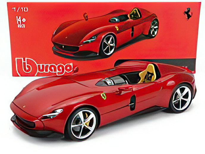 FERRARI  MONZA SP1 2018 RED MET/BBurago 1/18ミニカー 海外限定