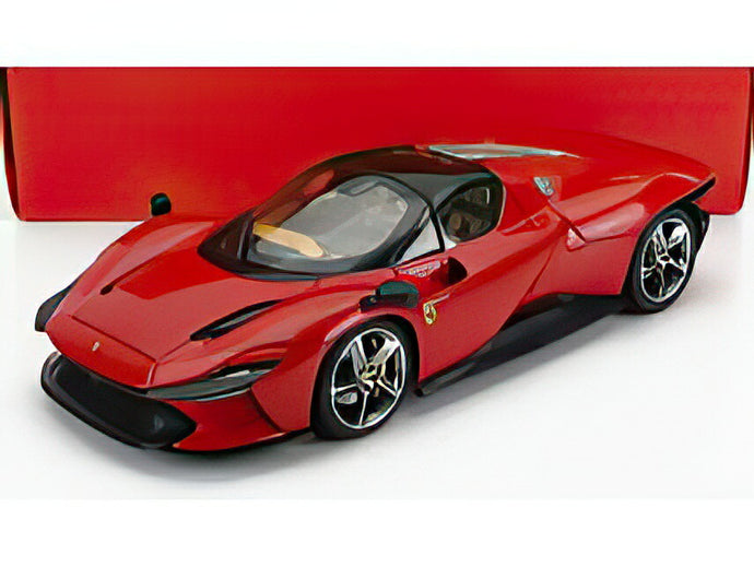 FERRARI  DAYTONA SP3 CLOSED ROOF 2022  ROSSO CORSA 322  RED/BBurago 1/18ミニカー 海外限定
