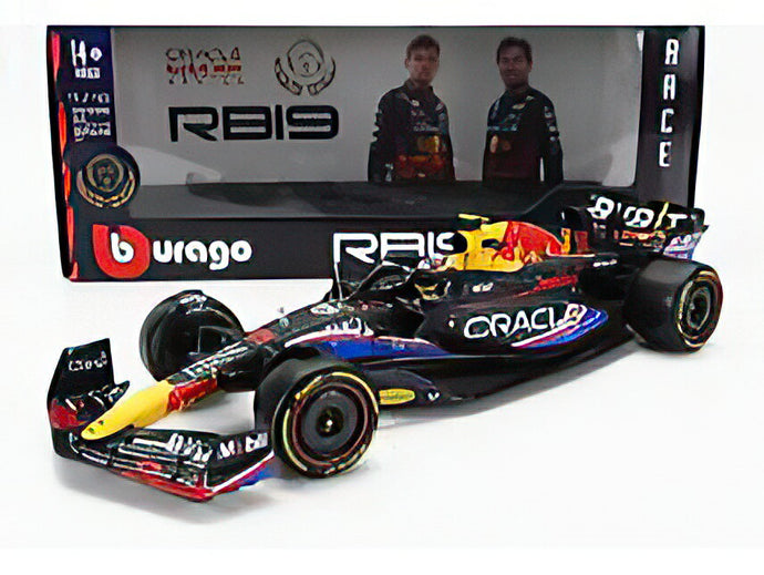 RED BULL  F1 RB19 TEAM ORACLE RED BULL RACING N 11 4th AUSTIN USA GP 2023 SERGIO PEREZ  MATT BLUE/BBurago 1/18ミニカー 海外限定