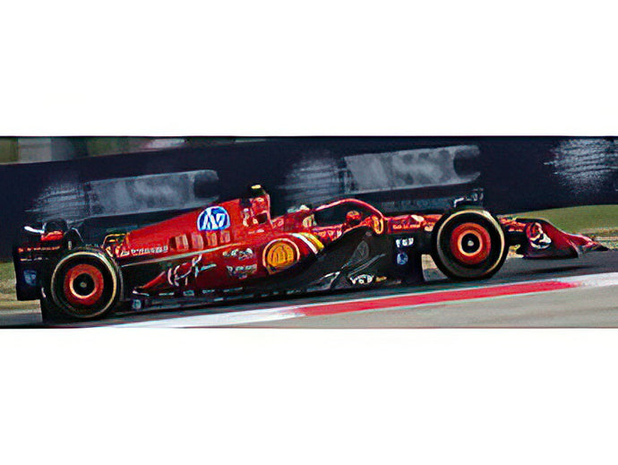 【予約】2025年発売予定FERRARI  F1 SF24 TEAM SCUDERIA FERRARI N 55 4th ITALY MONZA GP 2024 CARLOS SAINZ フィギュア付き RED WHITE BLACK/BBurago 1/43ミニカー 海外限定