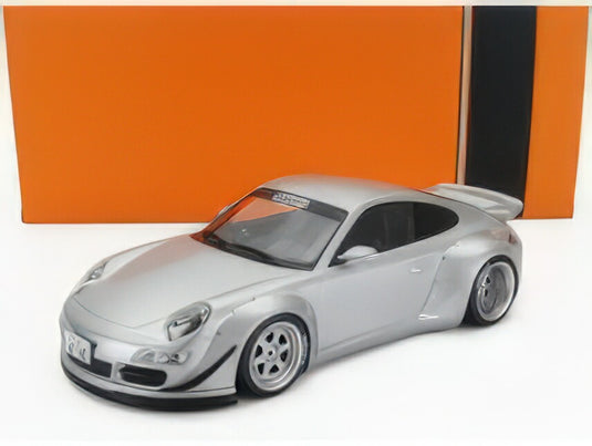 PORSCHE  911 9972 RWB COUPE 2008  SILVER/IXO 1/18ミニカー