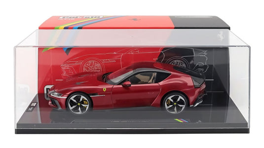 FERRARIフェラーリ 12チリンドリ 2024 ロッソイモラ レッドメタリック 海外限定 HARDCASE - HIGH FIDELITY MODEL - WITH OPENINGS / 海外限定 1/18 ミニカー