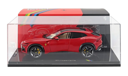 FERRARIフェラーリ プロサングエ 2022 ロッソコルサ 322 クリーム内装 海外限定 HARDCASE - HIGH FIDELITY MODEL - WITH OPENINGS / 海外限定 1/18 ミニカー