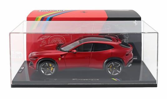 FERRARIフェラーリ プロサングエ 2022 ロッソマグマ レッドメタリック 海外限定 HARDCASE - HIGH FIDELITY MODEL - WITH OPENINGS / 海外限定 1/18 ミニカー