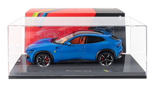 FERRARIフェラーリ プロサングエ 2022 ブルコルサ ブルーメタリック 海外限定 HARDCASE - HIGH FIDELITY MODEL - WITH OPENINGS / 海外限定 1/18 ミニカー