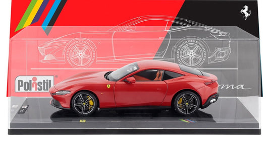 【予約】2026年発売予定FERRARIフェラーリ ローマ 2019 ロッソコルサ 322 レッド 海外限定 HARDCASE - HIGH FIDELITY MODEL - WITH OPENINGS / 海外限定 1/18 ミニカー