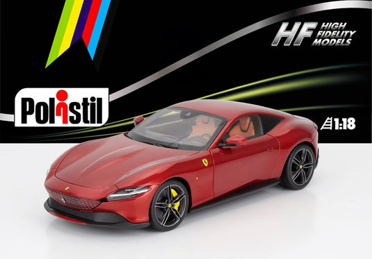 【予約】2026年発売予定FERRARIフェラーリ ローマ 2019 ロッソマグマ レッドメタリック 海外限定 WINDOW BOX - HIGH FIDELITY MODEL - WITH OPENINGS / 海外限定 1/18 ミニカー