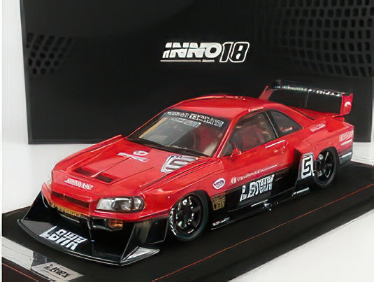NISSAN SKYLINE GTR (R34) N 5 LBWK SUPER SILHOUETTE 2007 RED