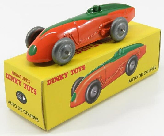 Dinkyディンキー レースカー N 4 1930 オレンジグリーン DINKY-ATLAS-COLLECTION / EDICOLA 1/43 ミニカー