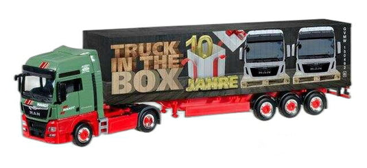 Wandt 10 Jahre トラック イン ザ ボックス MAN TGX/ Herpa 1/87  模型 ミニカー