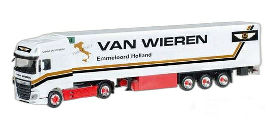 Van Wieren DAF XF SSC Euro 6 冷蔵車/ Herpa 1/87  模型 ミニカー