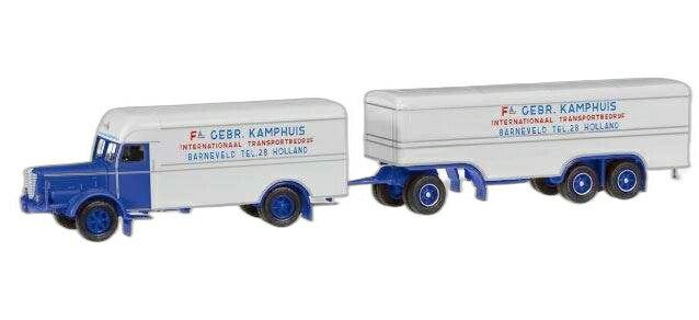 Kamphuis トラック モデル Bussing 8000/ Herpa 1/87  模型 ミニカー