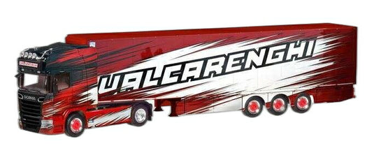 Bruno Valcarenghi Scania R TL 冷蔵 トレーラー/ Herpa 1/87  模型 ミニカー
