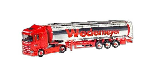 Wedemeyer Scania CS 20 ローフード クロミウム/ Herpa 1/87  模型 ミニカー