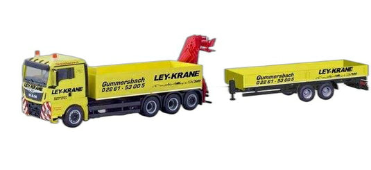 Ley Krane Gummerbach MAN TGX XL ユーロ 6c/ Herpa 1/87  模型 ミニカー