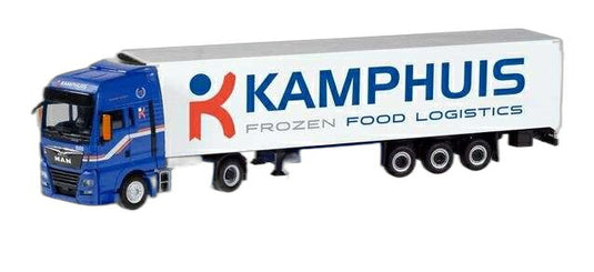 Kamphuis MAN TGX XXL 冷蔵庫/ Herpa 1/87  模型 ミニカー