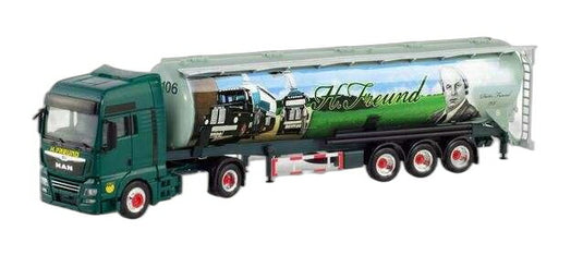 Spedition Freund MAN TGX XXL Euro 6c/ Herpa 1/87  模型 ミニカー