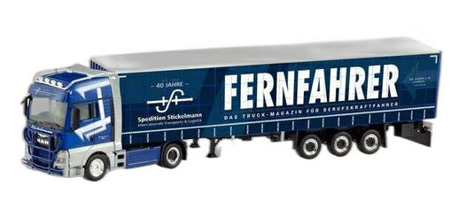 Spedition Stickelmann / Fernfahrer MAN/ Herpa 1/87  模型 ミニカー