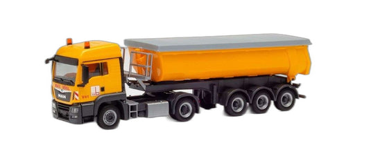 Max Bogl MAN TGS LX Euro 6c サーモ ダンプカー/ Herpa 1/87  模型 ミニカー