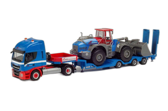 Riwatrans Iveco Stralis NP Goldhofer/ Herpa 1/87  模型 ミニカー