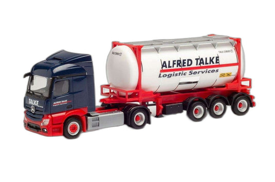 Alfred Talke Mercedes Benz Actros/ Herpa 1/87  模型 ミニカー
